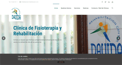 Desktop Screenshot of davidarehabilitacion.com
